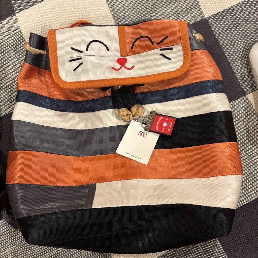 Harveys Calico Cat Backpack VEUC